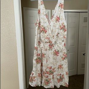 American Eagle Romper/shorts slip underneath.